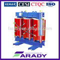 SCB10 type 10.5kv 450kva on load cast resin dry type transformer